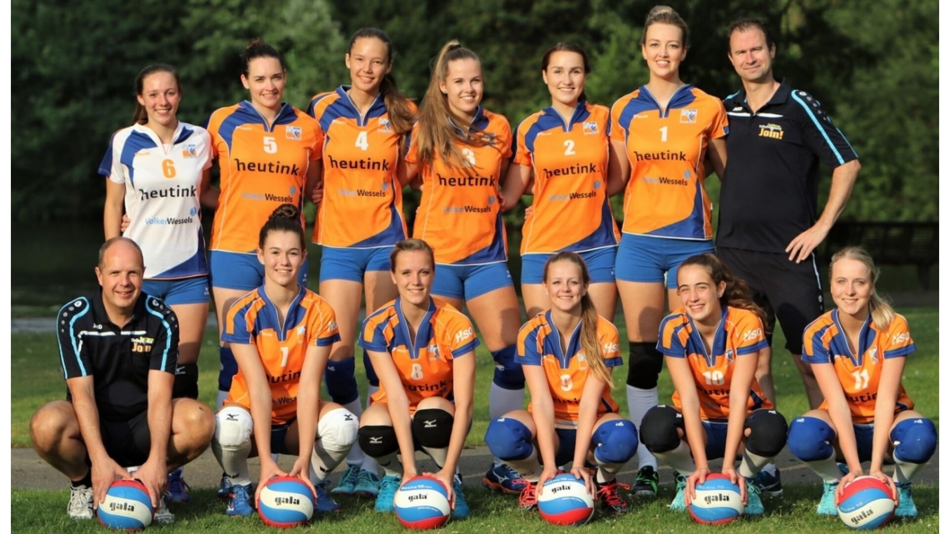 Eerste overwinning Dames 1