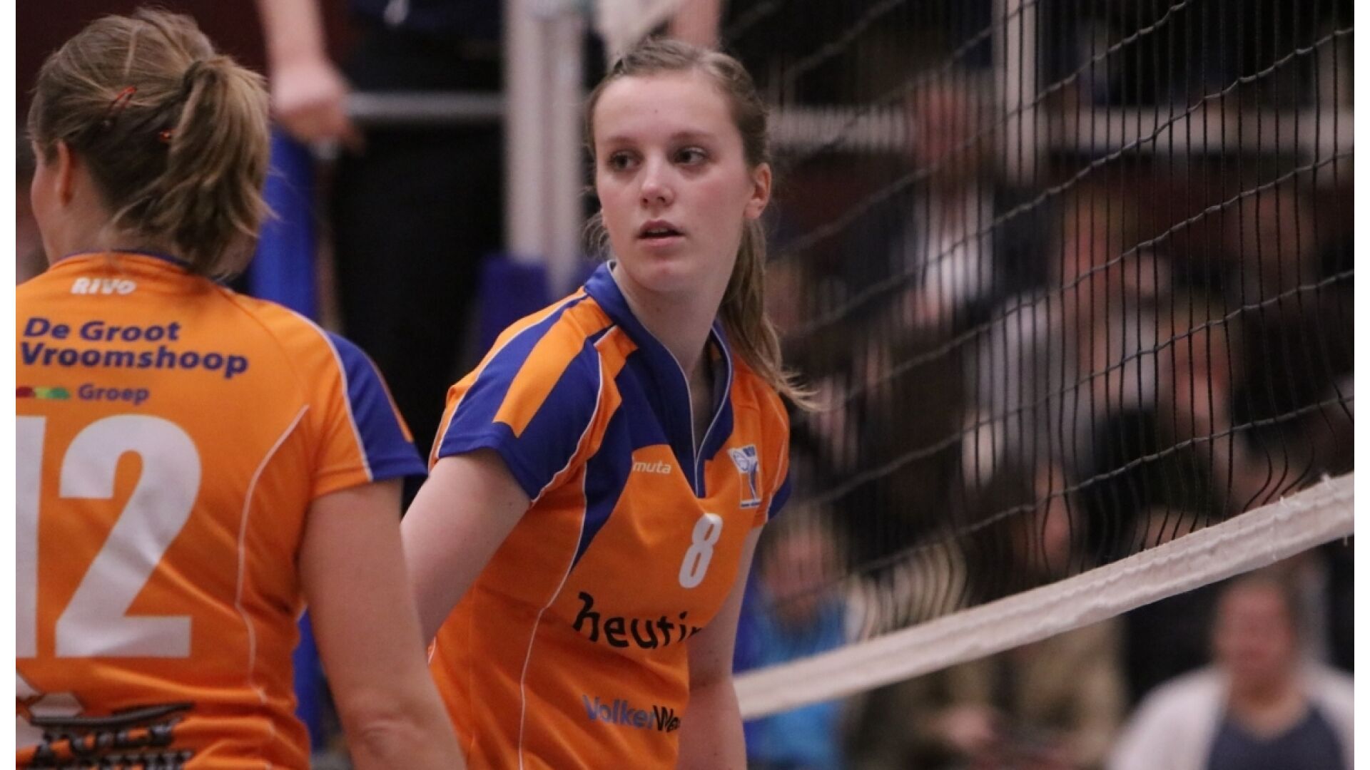 Dames 1 verliest van Krekkers