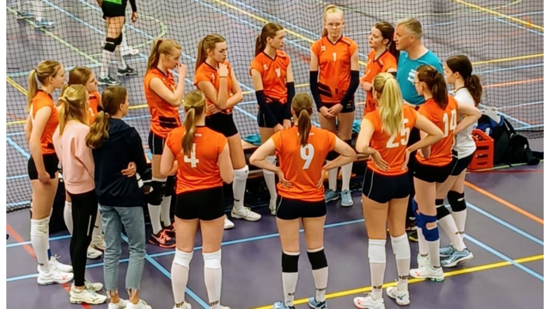 Rivo Rijssen Meiden C grijpen net naast finale ronde NOJK