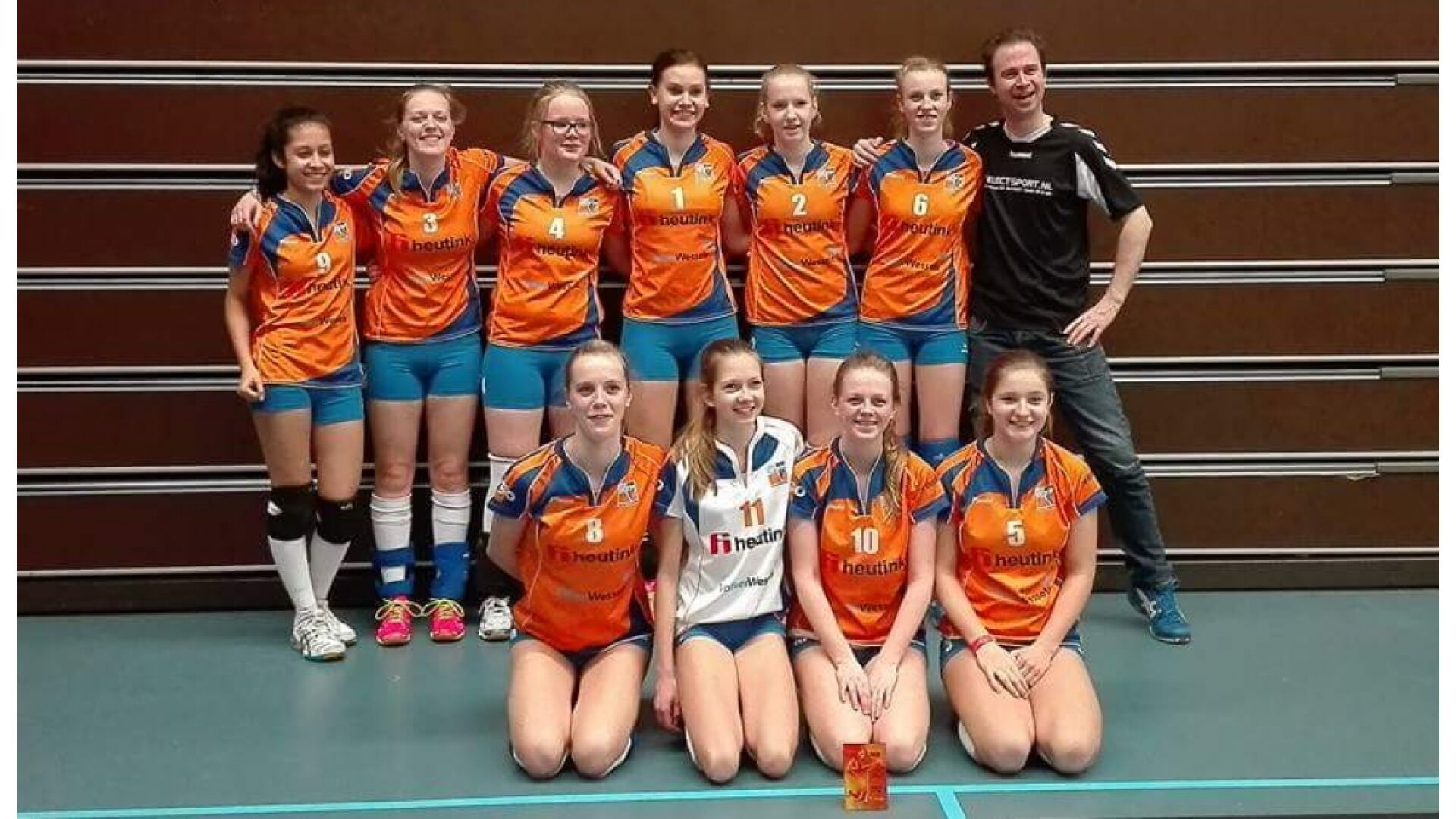 Rivo Meisjes B 4e van Nederland