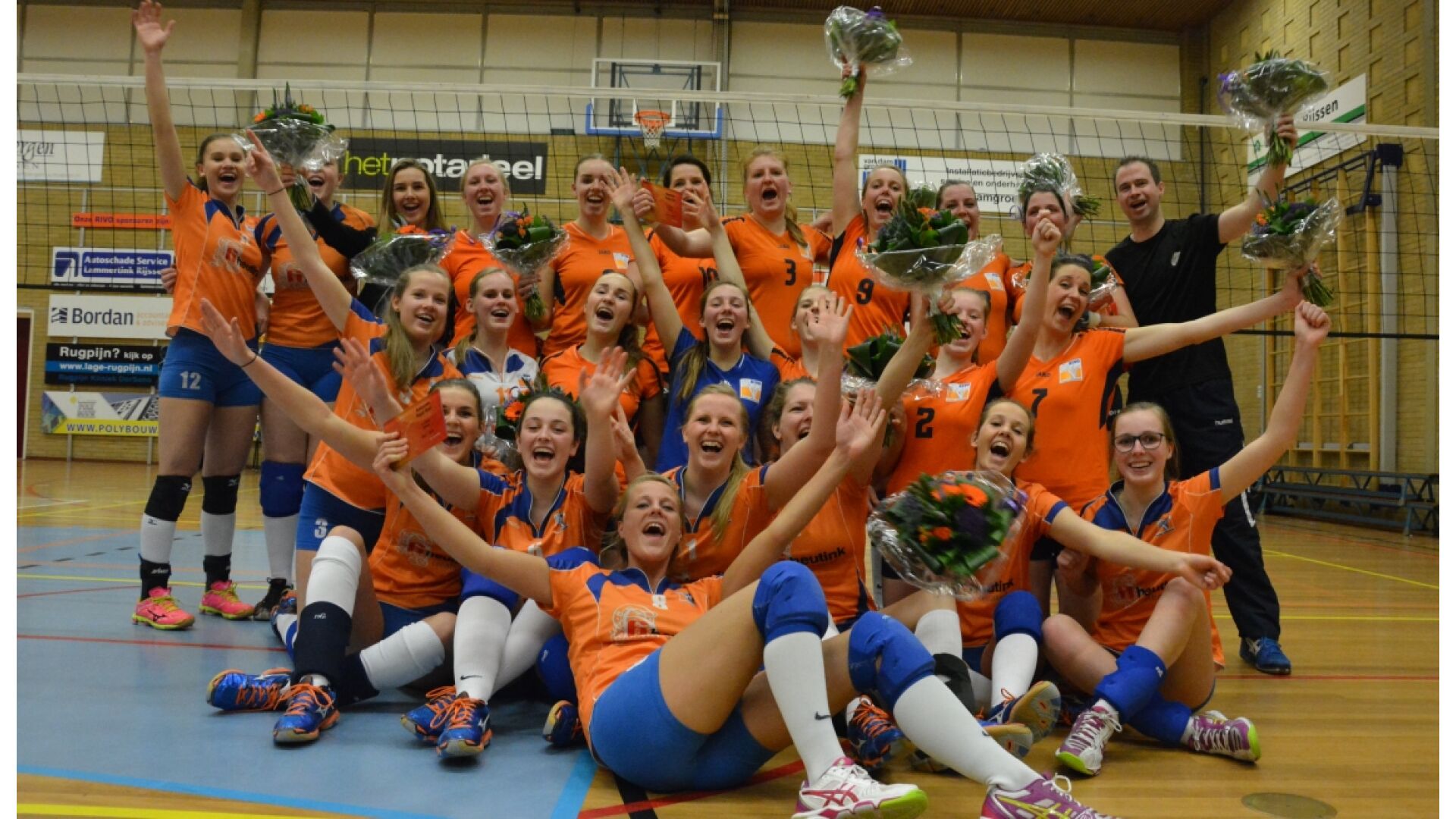 Dames 2 en Dames 3 KAMPIOEN!!