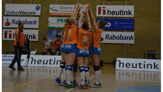 Dames 1 neemt 3 punten uit Wageningen