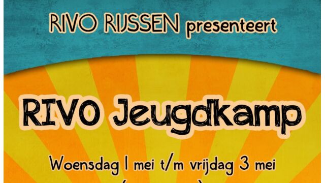 Rivo Jeugdkamp 1, 2, 3  mei