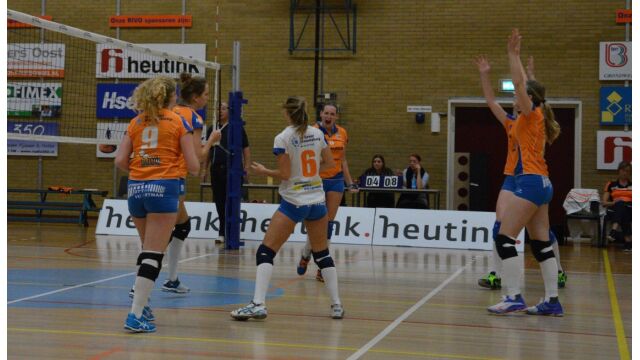 Eerste 4-0 winst voor Dames 1