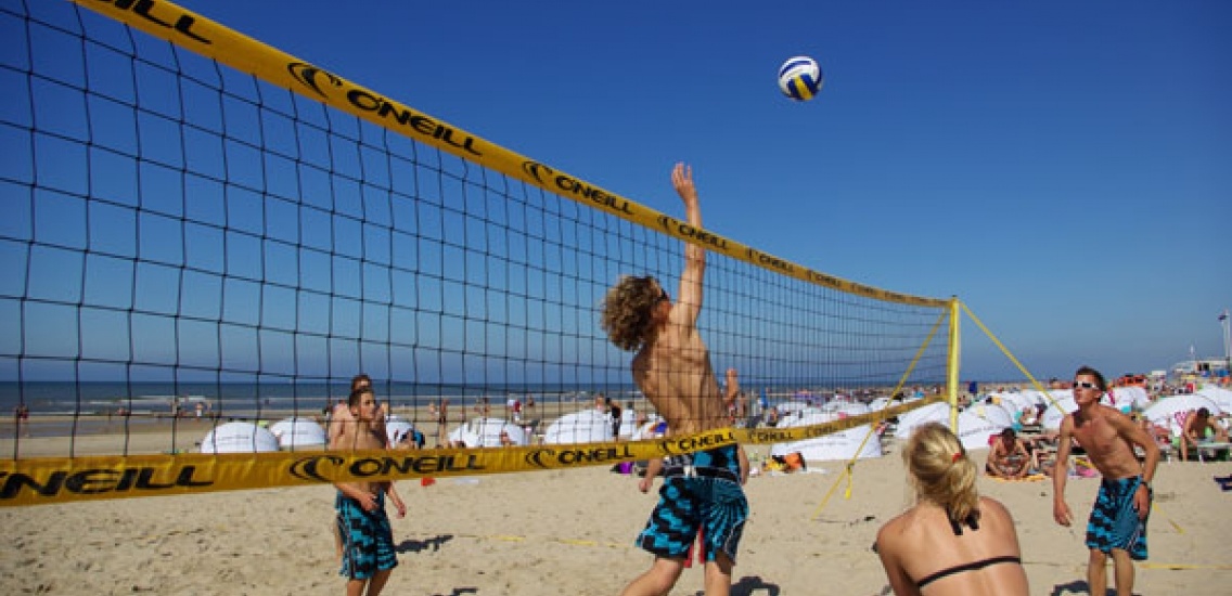 Foto bij WVC Beach volleybal toernooi 2016
