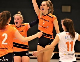 Foto bij Dames 1 verliest van zichzelf en Dynamo Tubbergen in oranje derby
