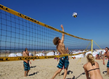 Foto bij WVC Beach volleybal toernooi 2016