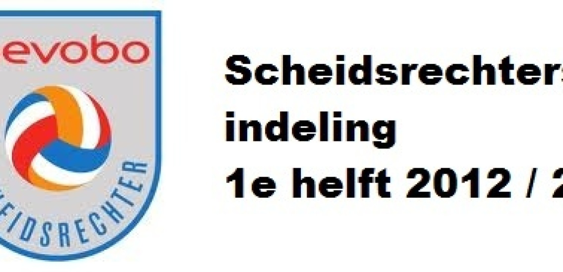 Foto bij Het scheidsrechter schema staat online