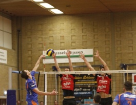 Foto bij Beker Rivo H1- Prins VCV H1 05-01-2016