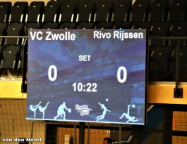 Foto bij Rivo D1 - VC Zwolle D2 09-04-2022