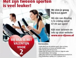 Foto bij Valentijnsactie USA